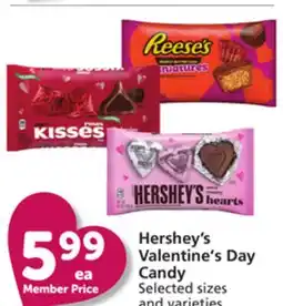 Vons Hershey's Valentine's Day Candy offer