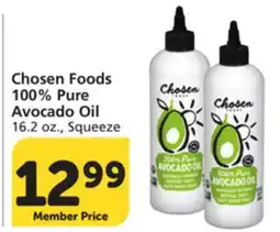 Vons Chosen Foods 100% Pure Avocado Oil offer