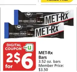 Vons MET-Rx Bars offer