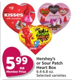 Vons Hershey's or Sour Patch Heart Box offer