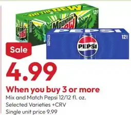 Stater Bros Pepsi offer