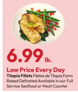 Stater Bros Tilapia Fillets offer