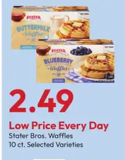 Stater Bros Stater Bros. Waffles offer