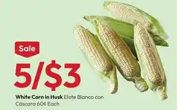 Stater Bros White Corn in Husk offer