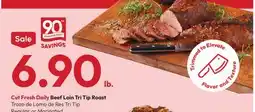 Stater Bros Beef Loin Tri Tip Roast offer