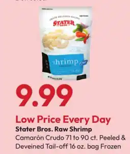 Stater Bros Stater Bros. Raw Shrimp offer
