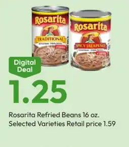 Stater Bros Rosarita Refried Beans offer