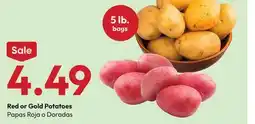 Stater Bros Red or Gold Potatoes offer