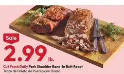 Stater Bros Pork Shoulder Bone-In Butt Roast offer