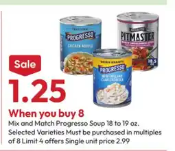Stater Bros Progresso Soup offer
