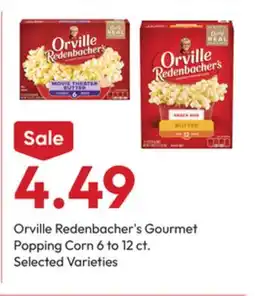 Stater Bros Orville Redenbacher's Gourmet Popping Corn offer