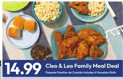 Stater Bros Cleo & Leo Family Meal Deal offer