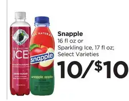 Food 4 Less Snapple offer