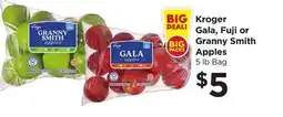 Food 4 Less Kroger Gala, Fuji or Granny Smith Apples offer