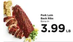 Food 4 Less Pork Loin Back Ribs offer