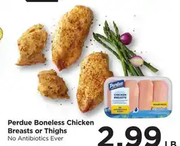 Food 4 Less Perdue Boneless Chicken Breasts or Thighs offer