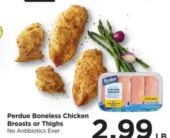 Food 4 Less Perdue Boneless Chicken Breasts or Thighs offer