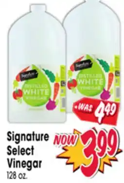 Jewel-Osco Signature Select Vinegar offer