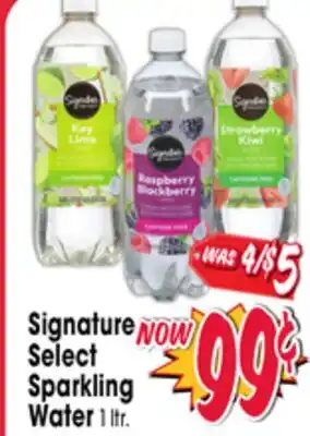 Jewel-Osco Signature Select Sparkling Water offer