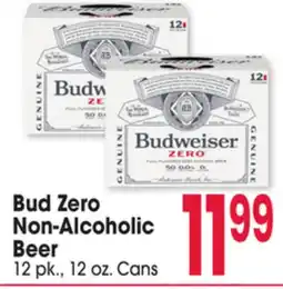 Jewel-Osco Bud Zero Non-Alcoholic Beer offer