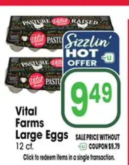 Jewel-Osco Vital Farms Large Eggs offer