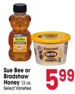 Jewel-Osco Sue Bee or Bradshaw Honey offer