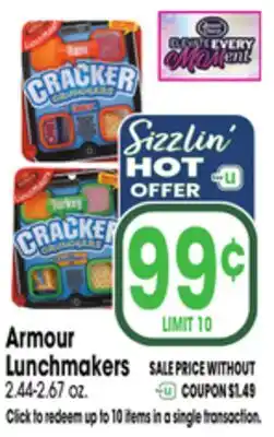 Jewel-Osco Armour Lunchmakers offer