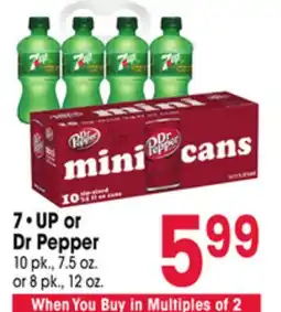 Jewel-Osco 7-UP or Dr Pepper offer
