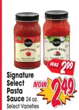 Jewel-Osco Signature Select Pasta Sauce offer