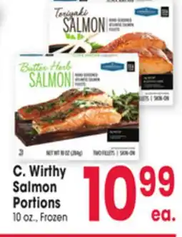 Jewel-Osco C. Wirthy Salmon Portions offer