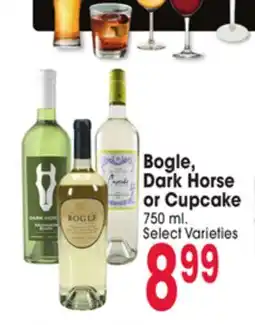 Jewel-Osco Bogle, Dark Horse or Cupcake offer