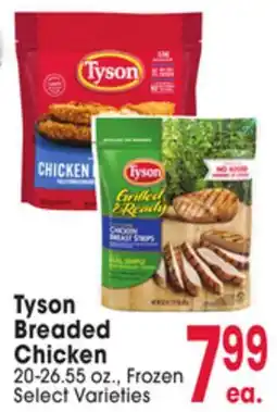 Jewel-Osco Tyson Breaded Chicken offer