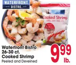 Jewel-Osco Waterfront Bistro 26-30 ct. Cooked Shrimp offer