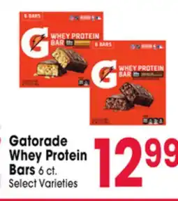 Jewel-Osco Gatorade Whey Protein Bars offer