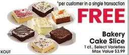 Jewel-Osco Bakery Cake Slice offer