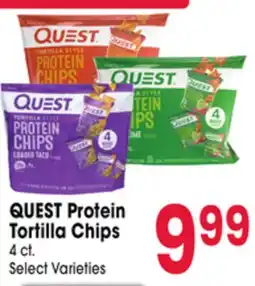 Jewel-Osco QUEST Protein Tortilla Chips offer