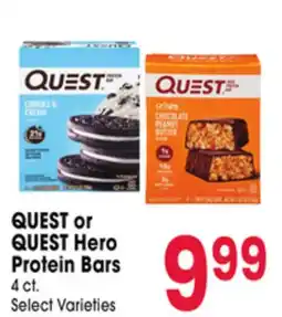 Jewel-Osco QUEST or QUEST Hero Protein Bars offer