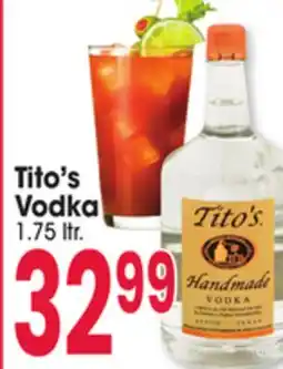 Jewel-Osco Tito's Vodka offer