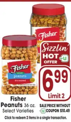 Jewel-Osco Fisher Peanuts offer