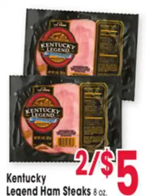 Jewel-Osco Kentucky Legend Ham Steaks offer