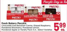 Jewel-Osco Fresh Bakery Paczkis offer