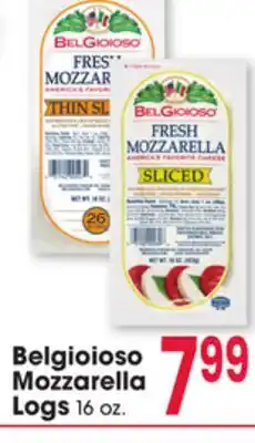 Jewel-Osco Belgioioso Mozzarella Logs offer