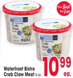 Jewel-Osco Waterfront Bistro Crab Claw Meat offer