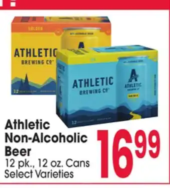 Jewel-Osco Athletic Non-Alcoholic Beer offer