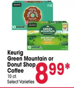 Jewel-Osco Keurig Green Mountain or Donut Shop Coffee offer