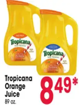Jewel-Osco Tropicana Orange Juice offer