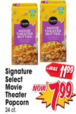 Jewel-Osco Signature Select Movie Theater Popcorn offer