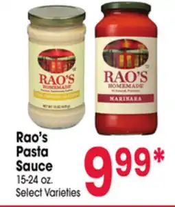 Jewel-Osco Rao's Pasta Sauce offer