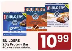 Jewel-Osco BUILDERS 20g Protein Bar offer