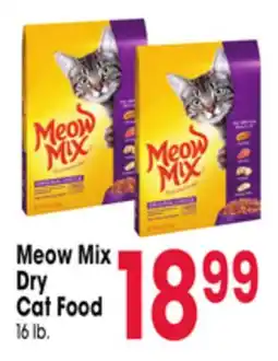 Jewel-Osco Meow Mix Dry Cat Food offer